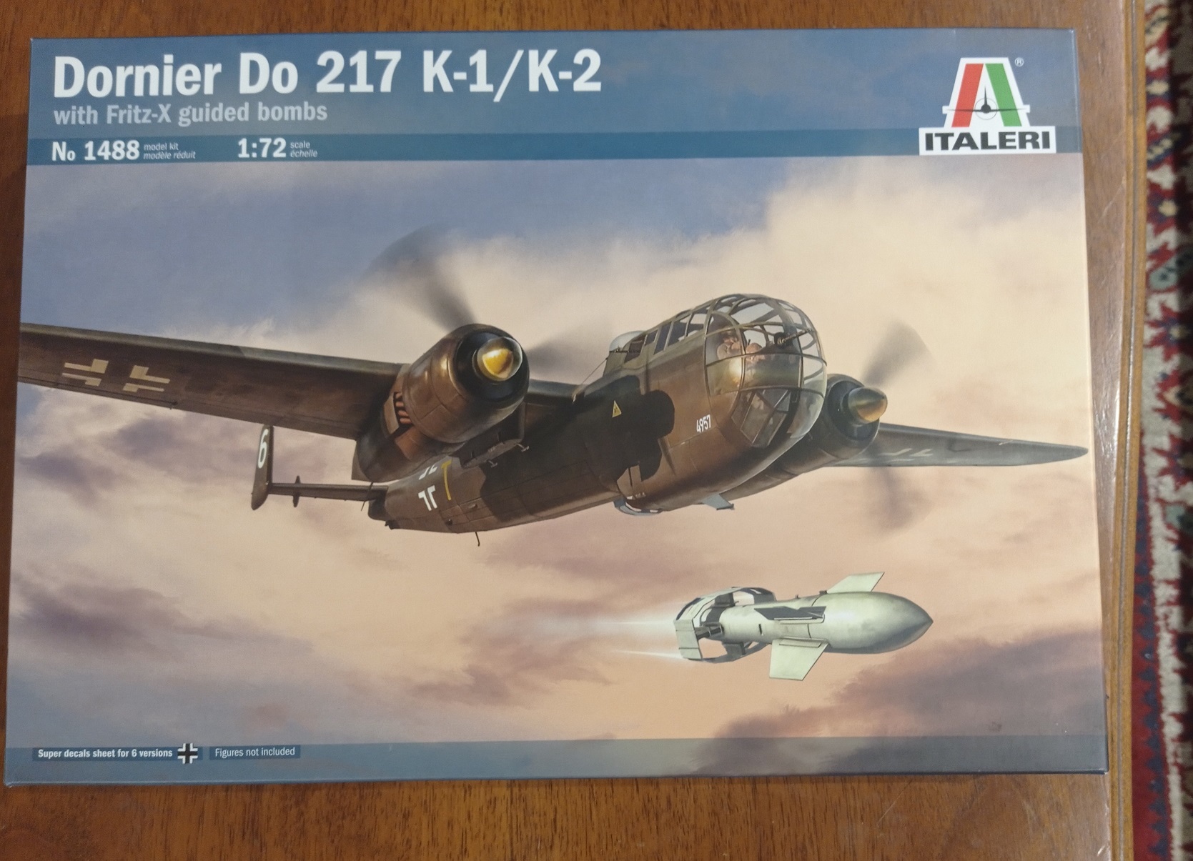 DORNIER DO 217 K1 / K2 with  Fritz-X guided bombs